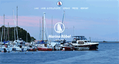 Desktop Screenshot of marina-roebel-mueritz.de